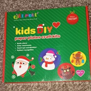 Qilemore Paper DIY, Plates Arts & Crafts, Kids 3+, NWT